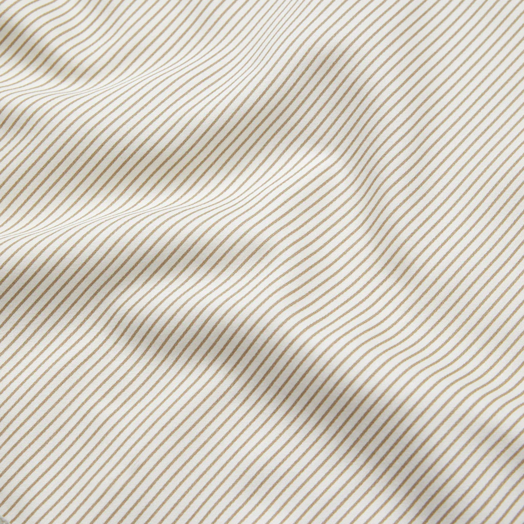 Sengetøj, Voksen, 140x200cm - GOTS Brune striber