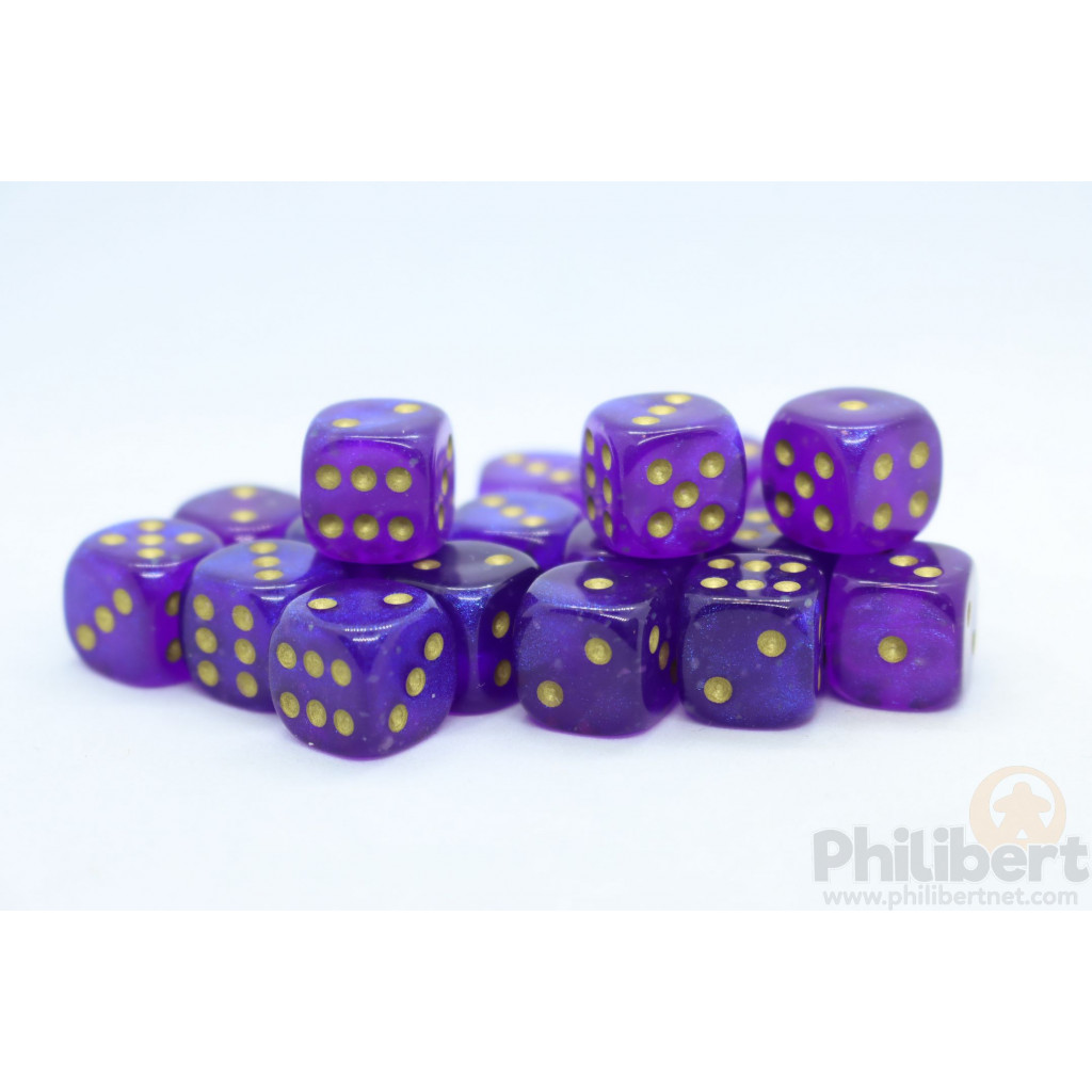 Set de 36 Dés Chessex : Borealis