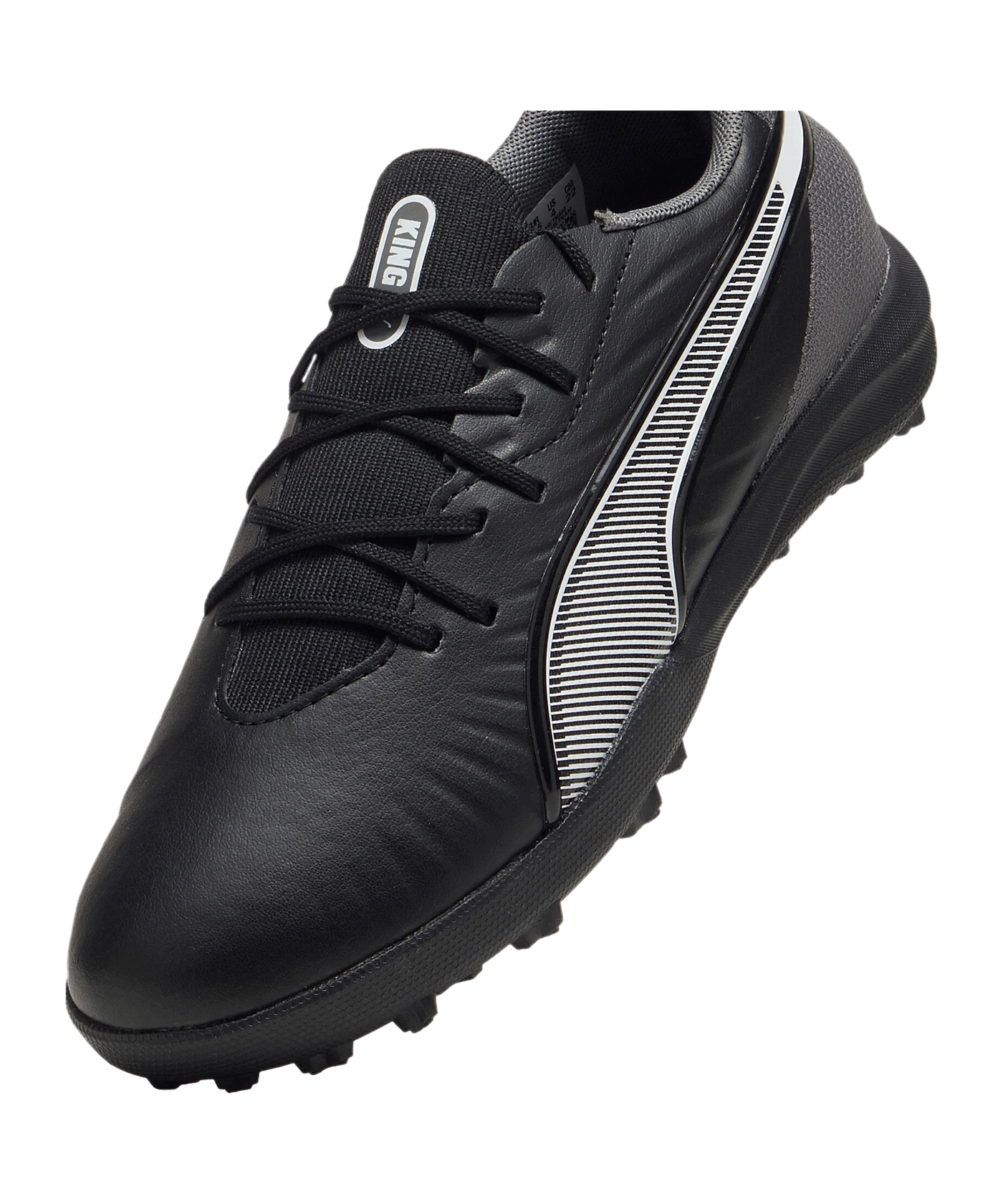 PUMA KING Match TF Eclipse Kids Schwarz Weiss F01