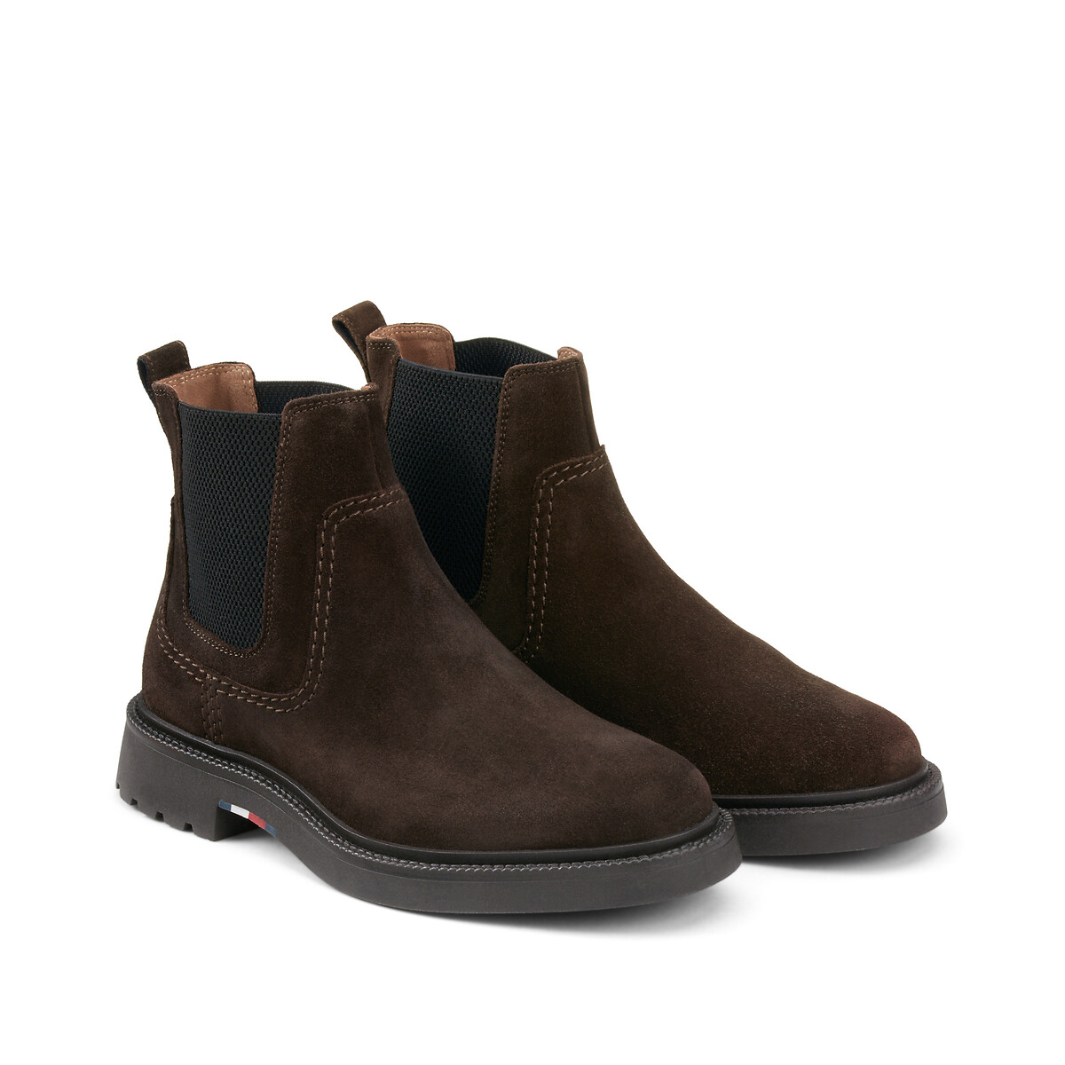 TOMMY HILFIGER<br>Botas Chelsea em camurça