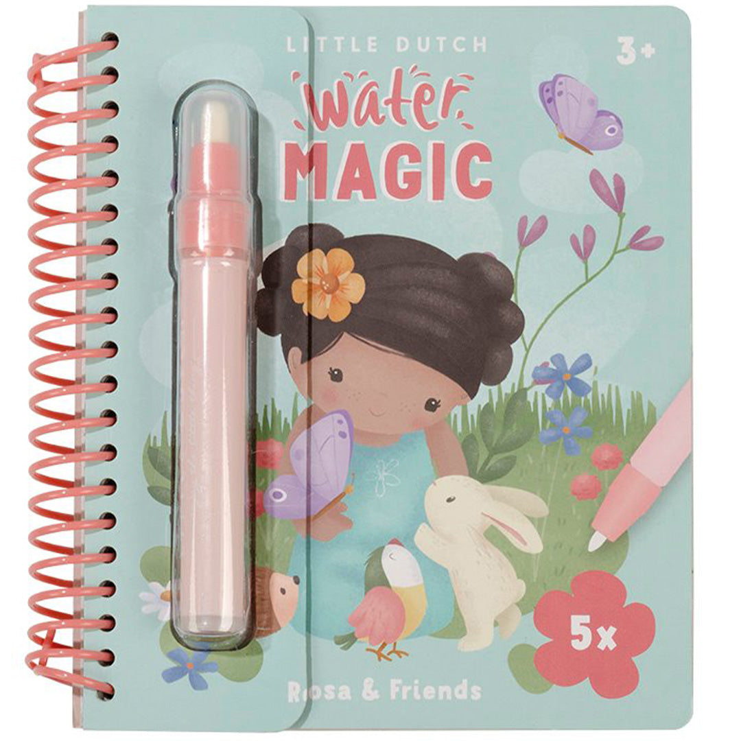 Little dutch waterkleurboek rosa and friends