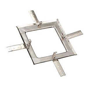 Cadre de fixation raccord haut/conduit 20x20 Poujoulat