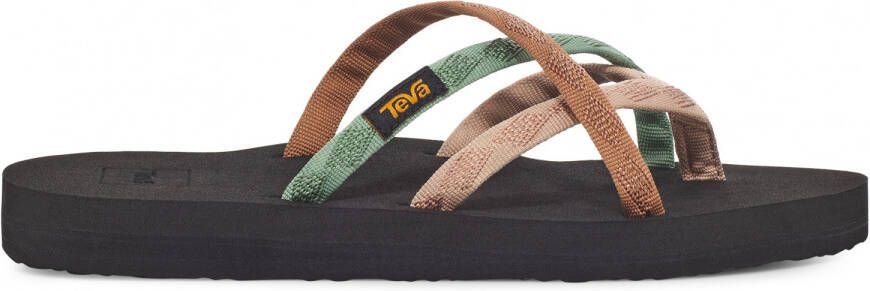 Teva W OLOWAHU MIXED B MAPLE SUGAR MULTI Dames Slippers MIXED B MAPLE SUGAR MULTI