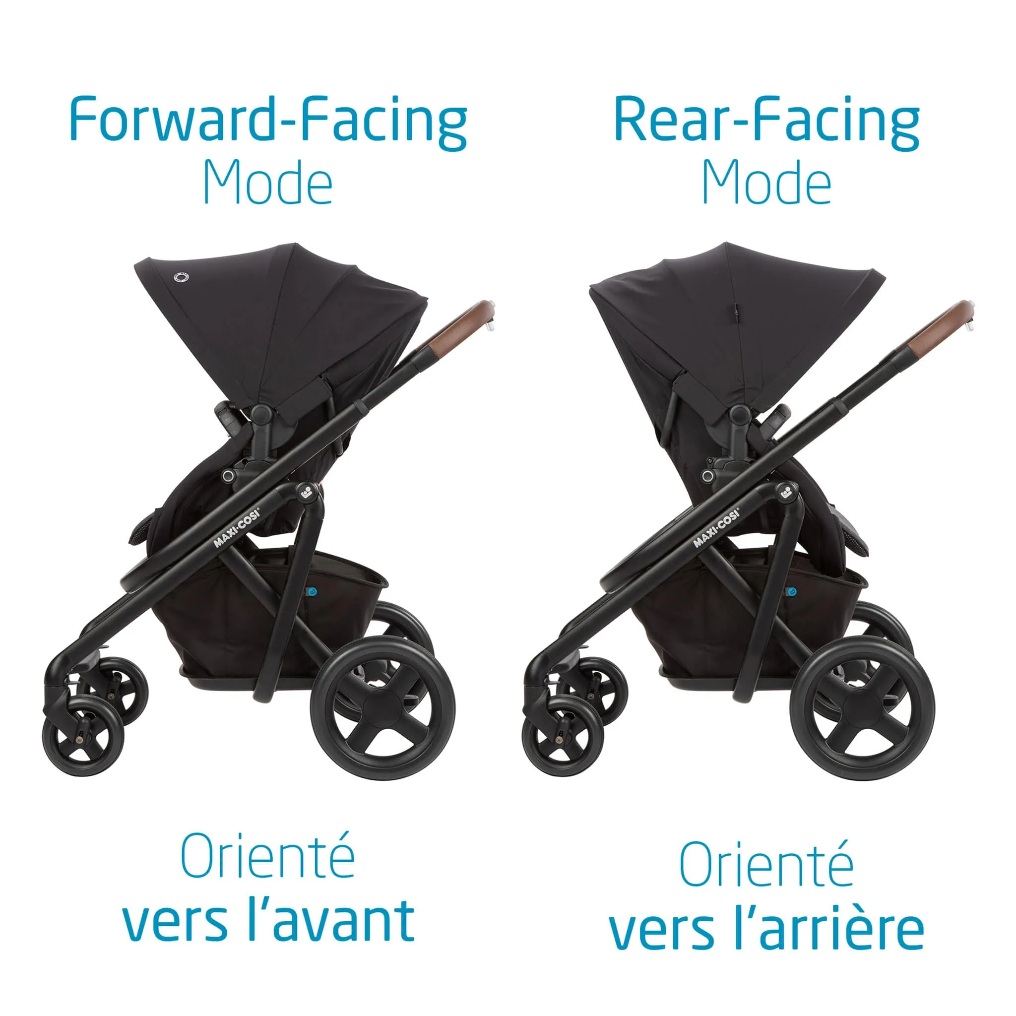 Maxi-cosi Poussette Lila Modular - Essential Noir