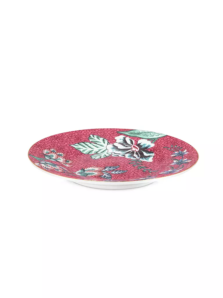 PIP STUDIO Teller Petit Four 12cm Flower Festival Dark Pink beere