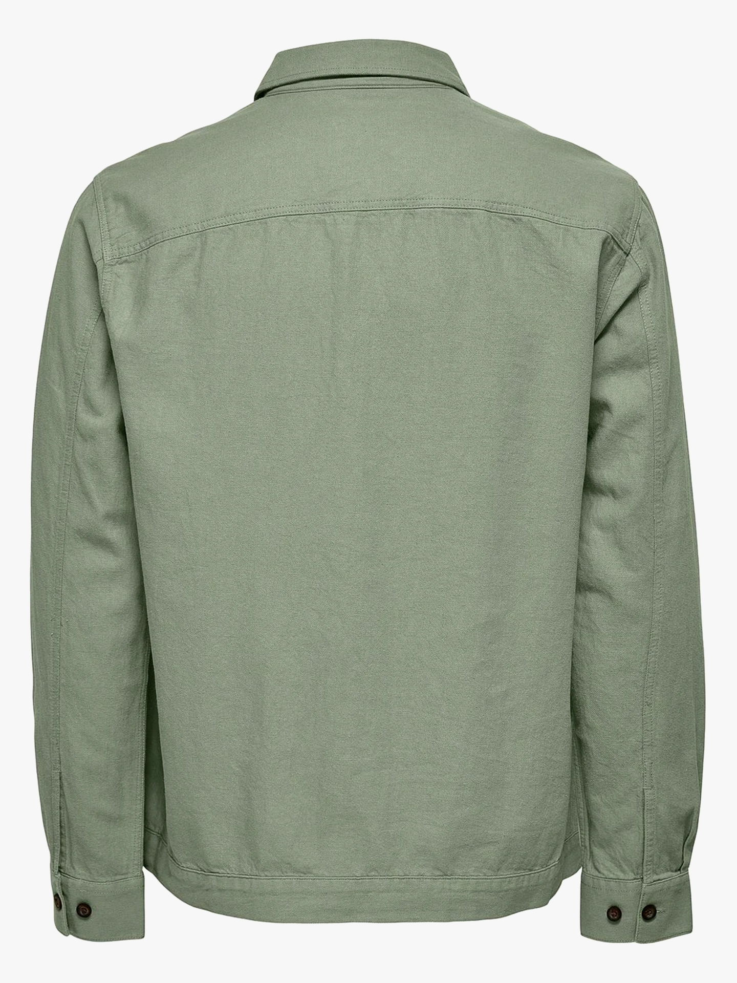 Kennet Long Sleeve Linen Overshirt