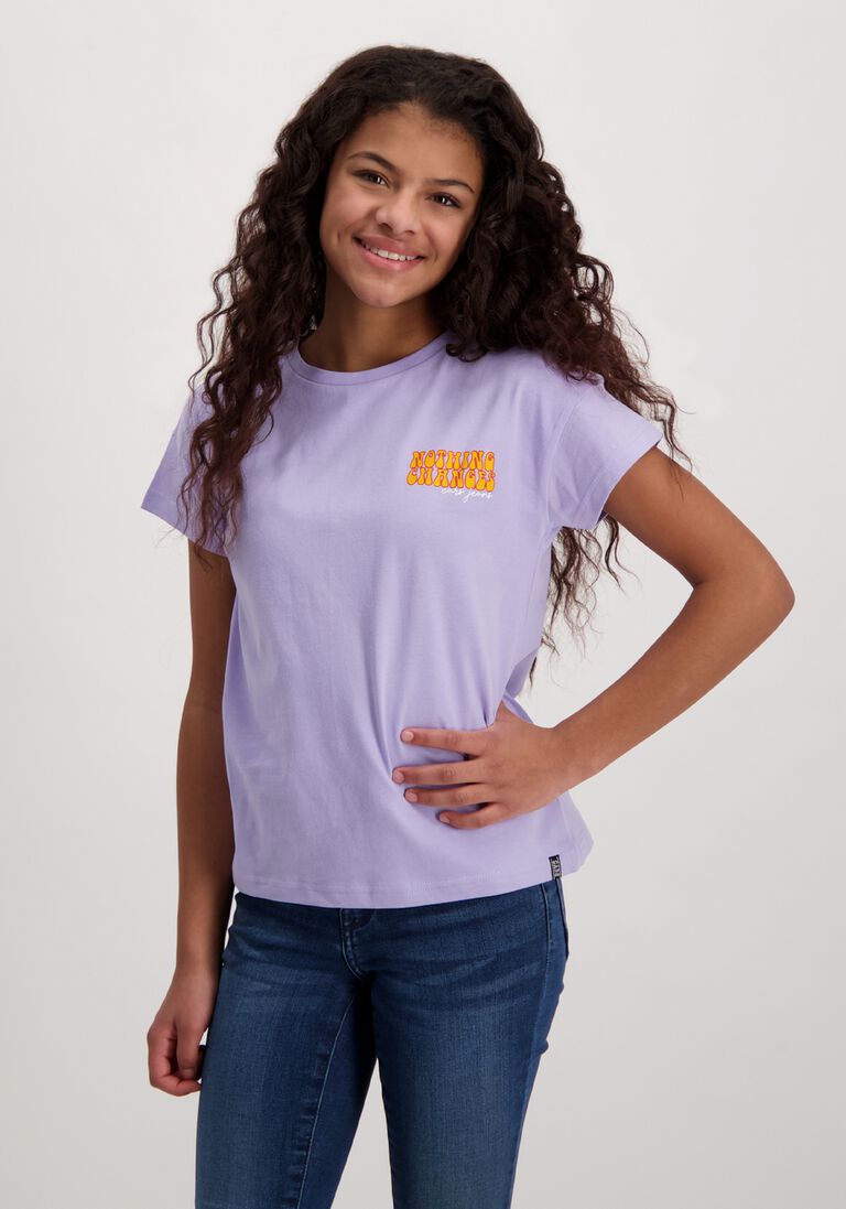 CARS JEANS lila cars jeans t-shirt fajah ts