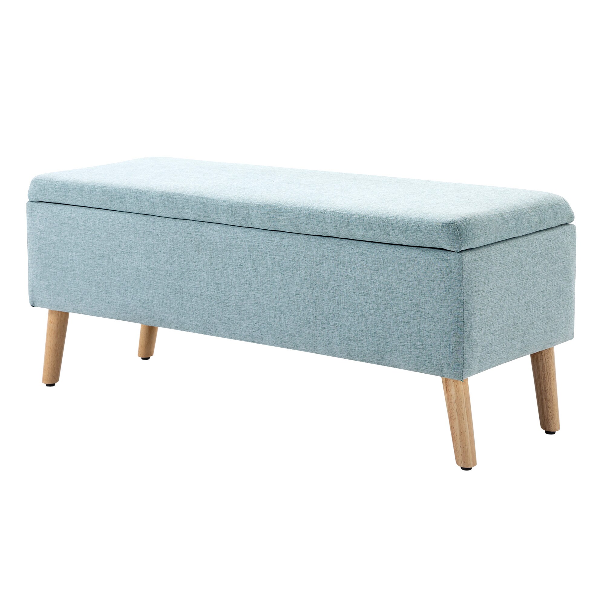 HOMCOM Sitzbank mit Stauraum grün 110B x 39T x 45H cm