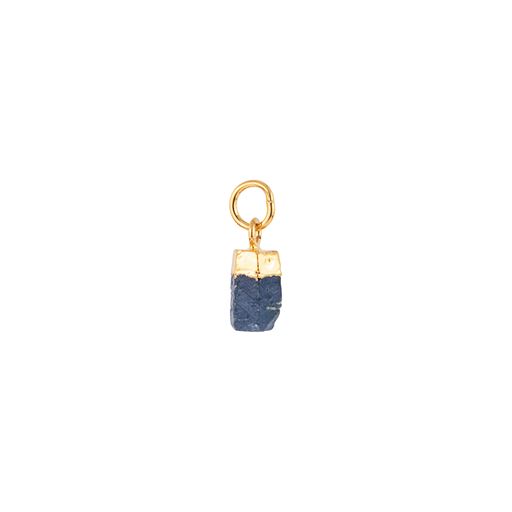 House Of Vincent Fødselssten Vedhæng, September Dark Blue/Gold