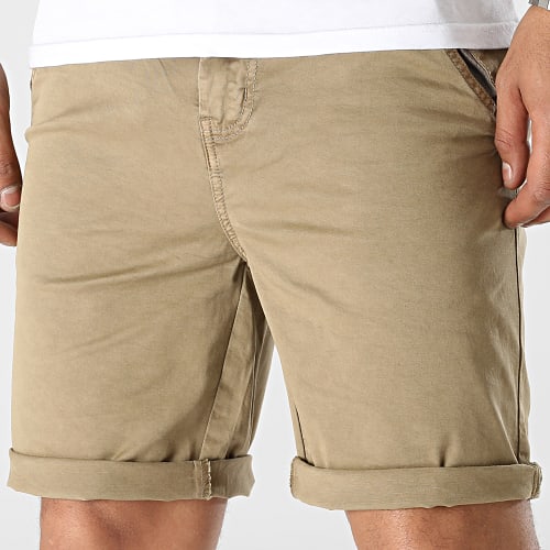 Short Chino Brand Field Beige Foncé