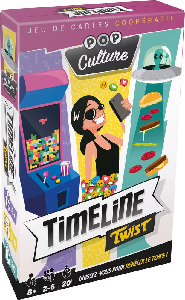 TIMELINE TWIST POP CULTURE - 100 CARDS