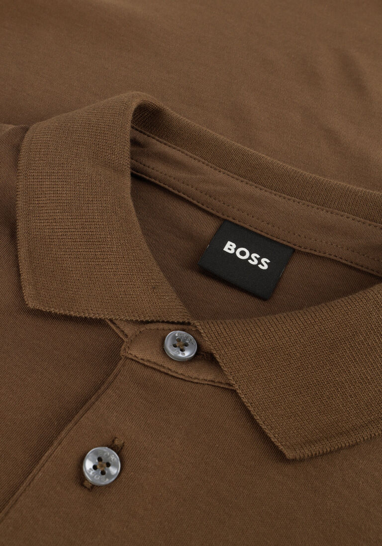 BOSS donkergroene boss polo pado 30