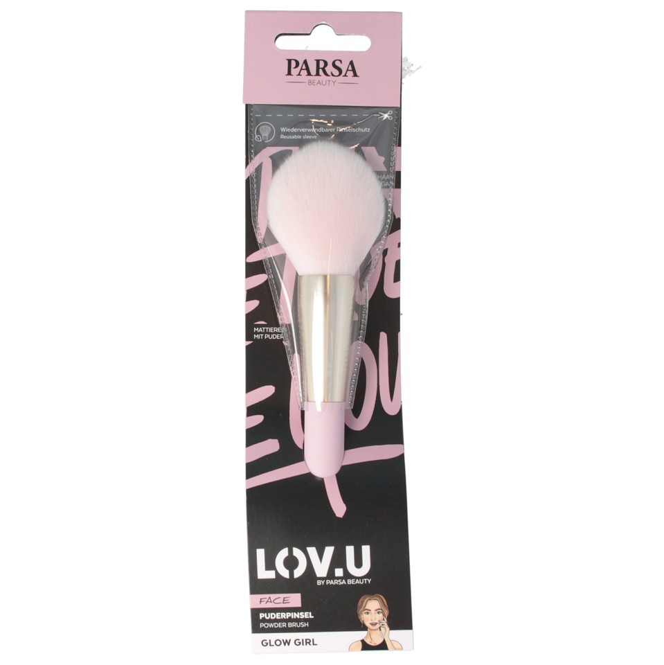 Parsa - LOV.U Pudder Børste Pink