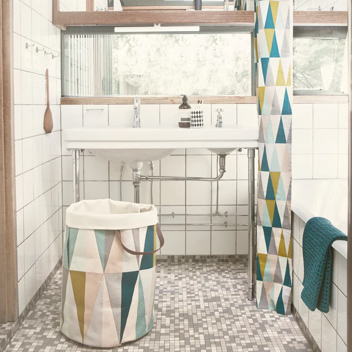 Ferm Living - Organic Badetuch, 70 x 140 cm, olive