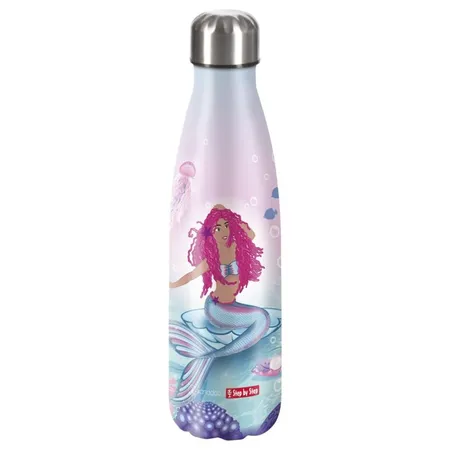 Step by Step Isolierte Edelstahl-Trinkflasche 