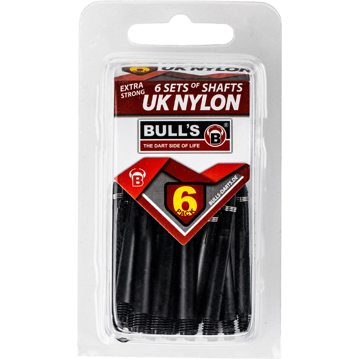 Bull´s 6-Sæt Nylon Inbetween Shafts