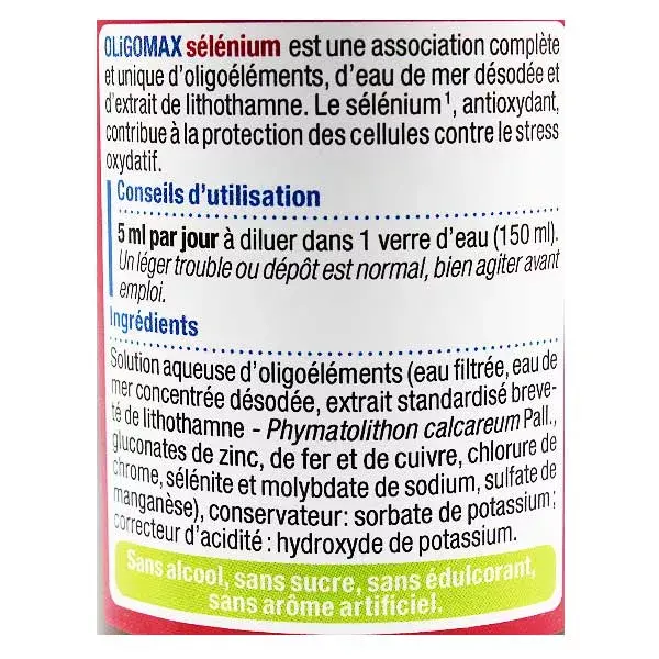 Nutergia Oligomax Sélénium 150ml