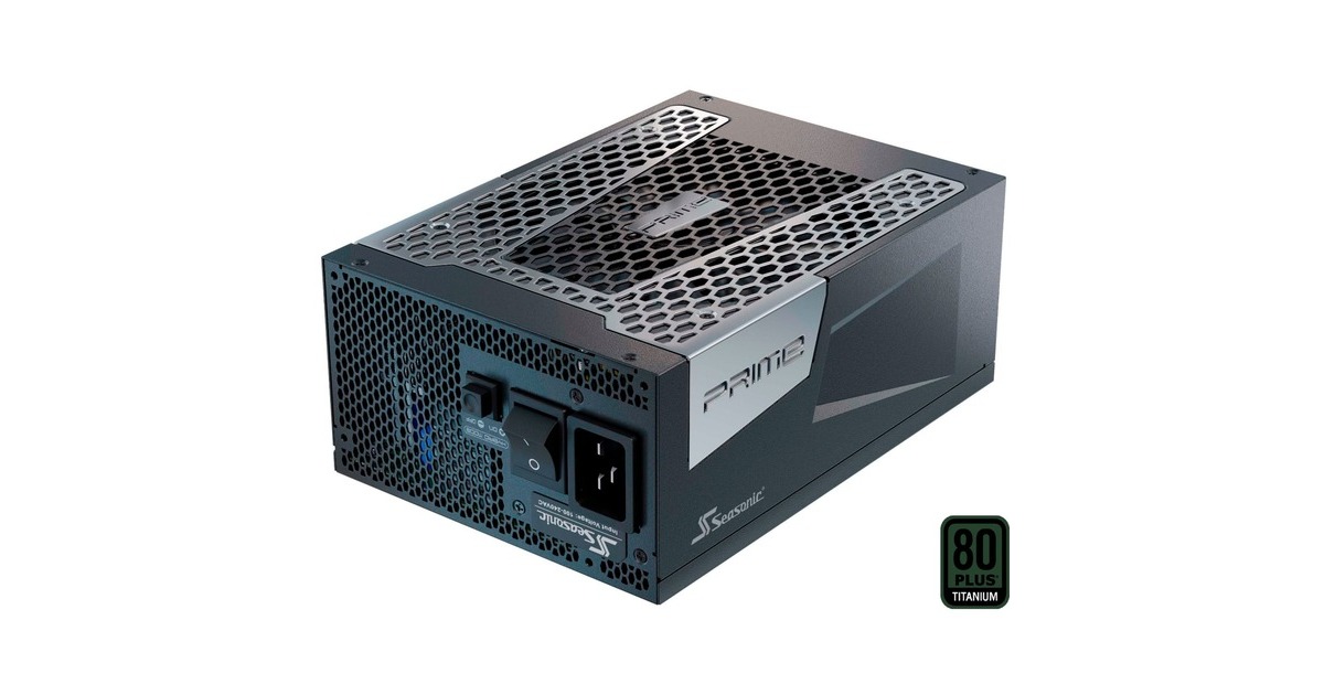 SeasonicPRIME TX-1300 modulaire 1300 watt voeding   (Zwart, 1x 12VHPWR, 6x PCIe)