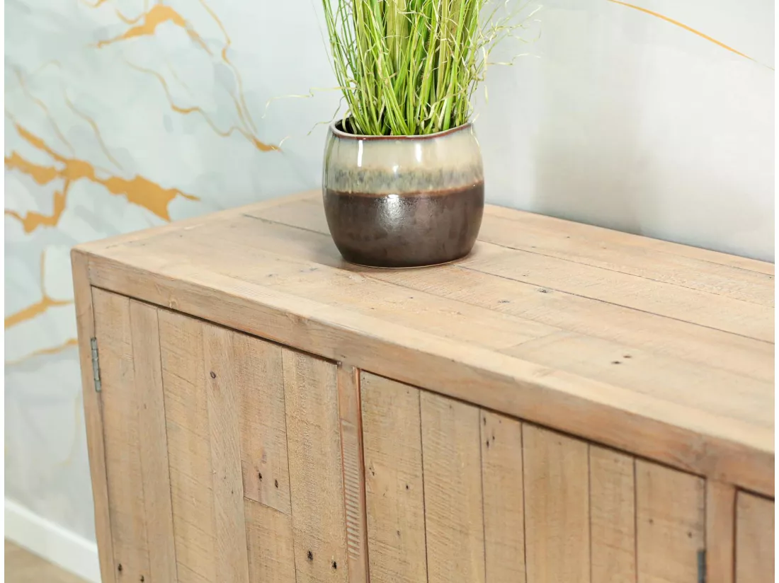 Buffet en bois recyclé 3 portes AUCKLAND