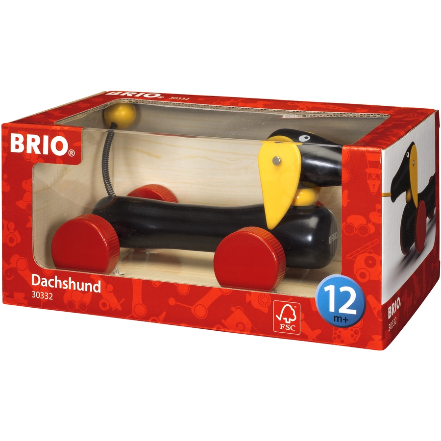 BRIO® Nachziehdackel 30332
