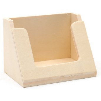 Porte telephone graine creative bois 8x6x6,5cm a     decorer