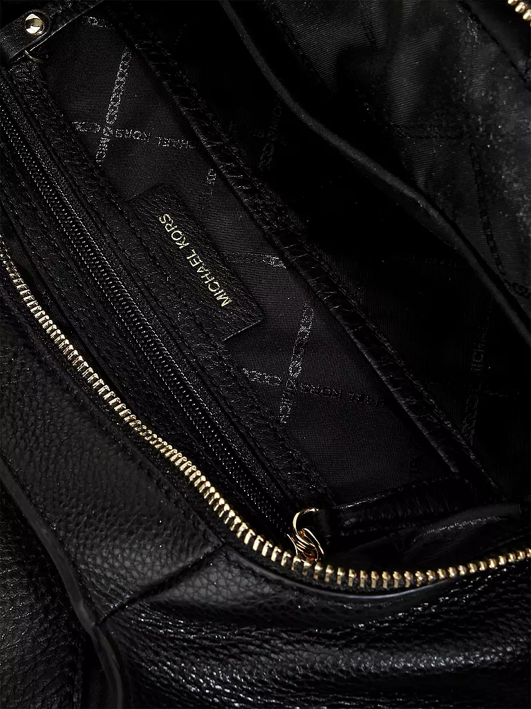 MICHAEL KORS Ledertasche - Hobo Bag LILLIE Large schwarz