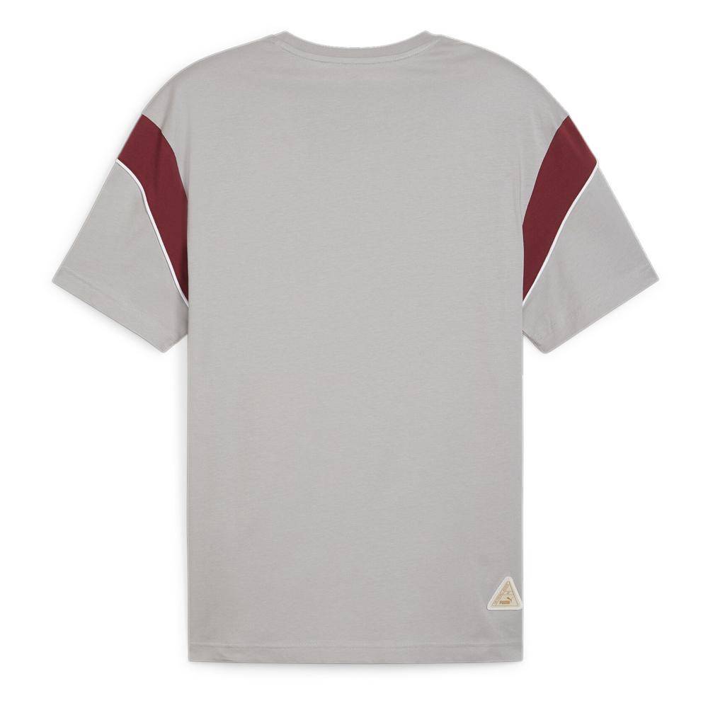 Puma AC Milan T-shirt Gris/Bordeaux Homme Puma Ftblarchive