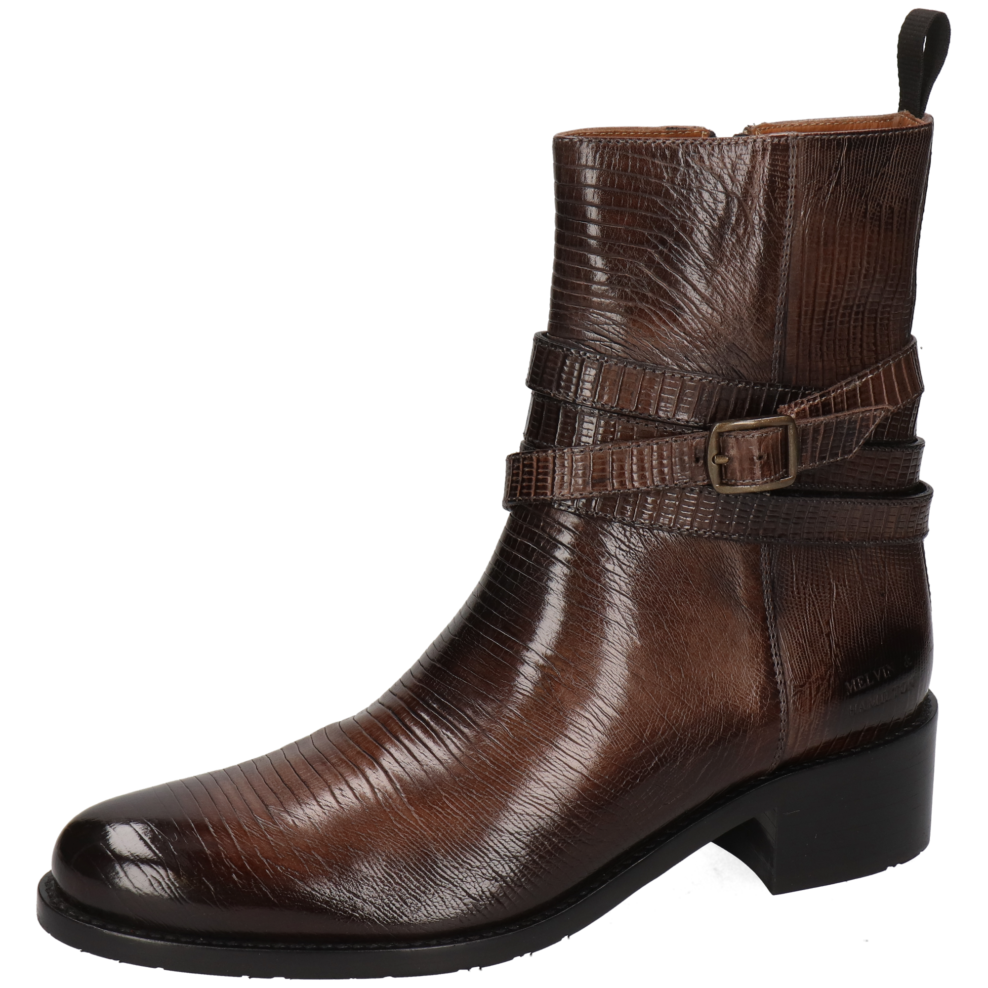 KAYA 2 - Bottes à talon bottier | Gris