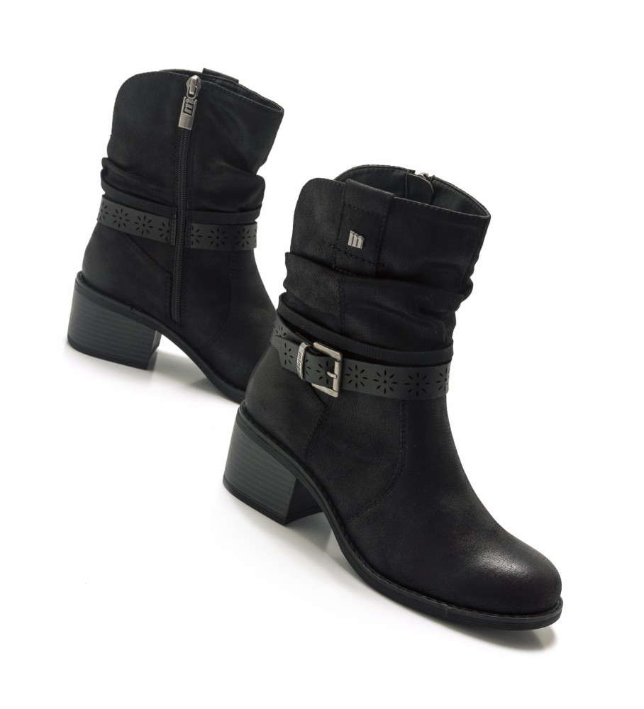 Botas de cowboy pretas Mustang