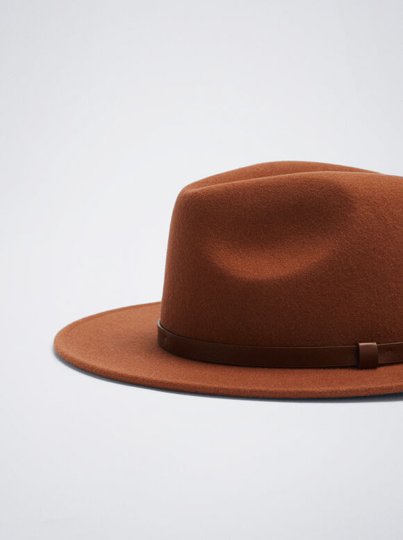 Gorro de lã - Marrom
