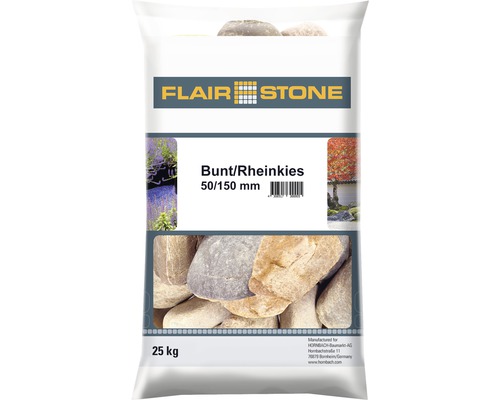 FLAIRSTONE bont/Rijngrind 50-150 mm bont 25 kg