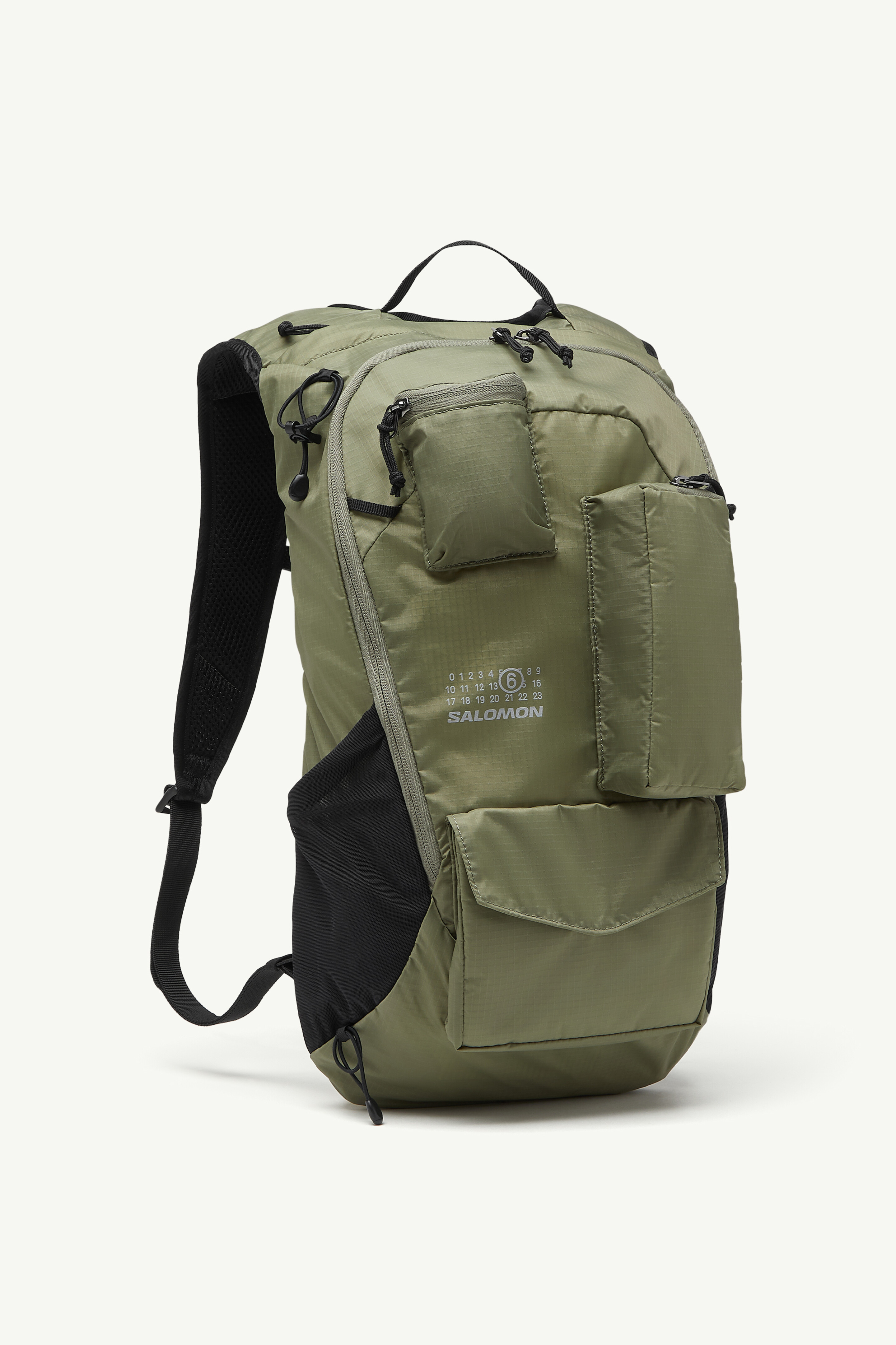 Sac à dos Numeric en nylon MM6 x Salomon Vert