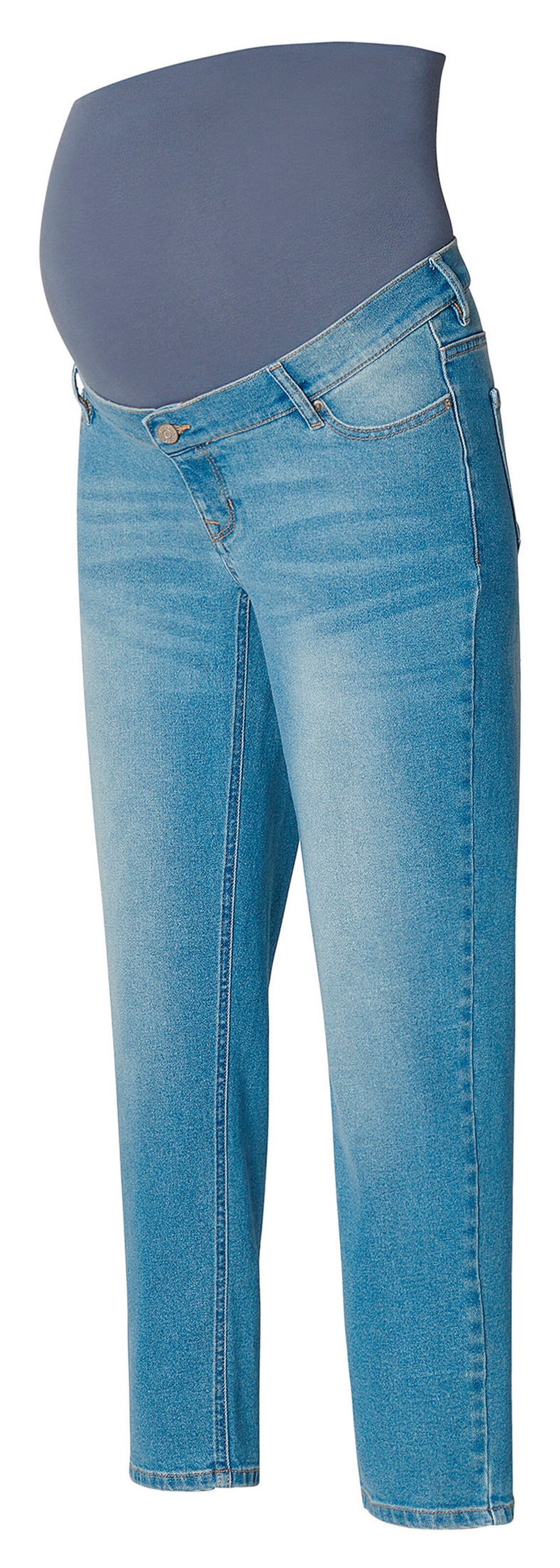 Noppies Straight Umstandsjeans Azua Vintage Blue