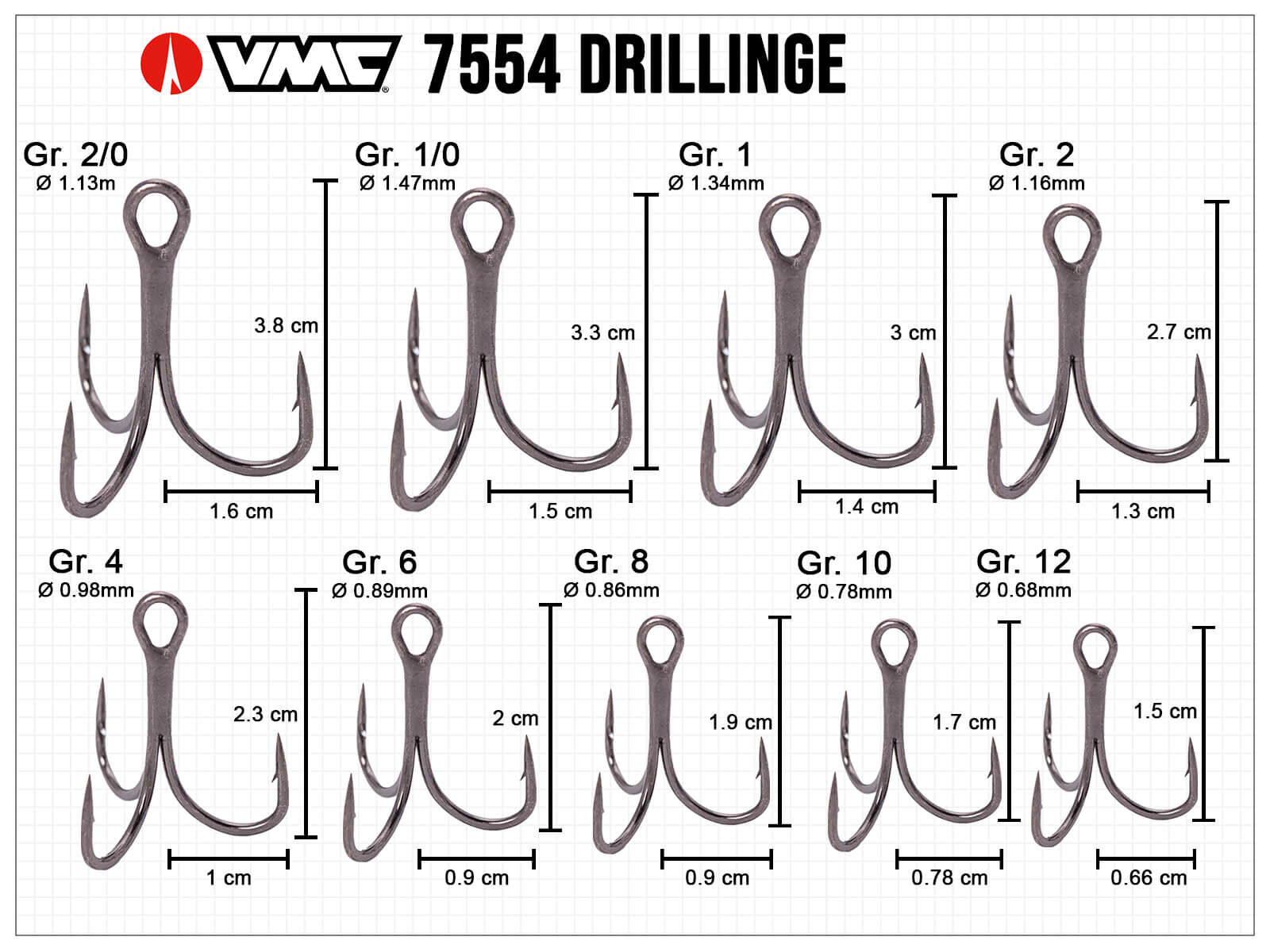 VMC 2X Inline Drilling 7554 BN - Gr. 6