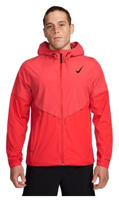 Veste imperméable Nike AeroSwift Fast Pack Rouge Homme