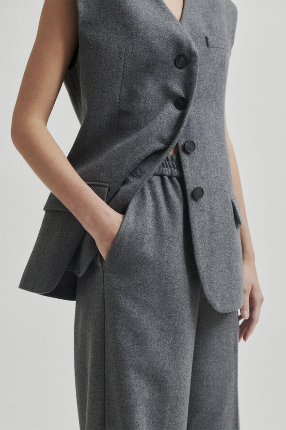 Second Female Daze Trousers Grey melange