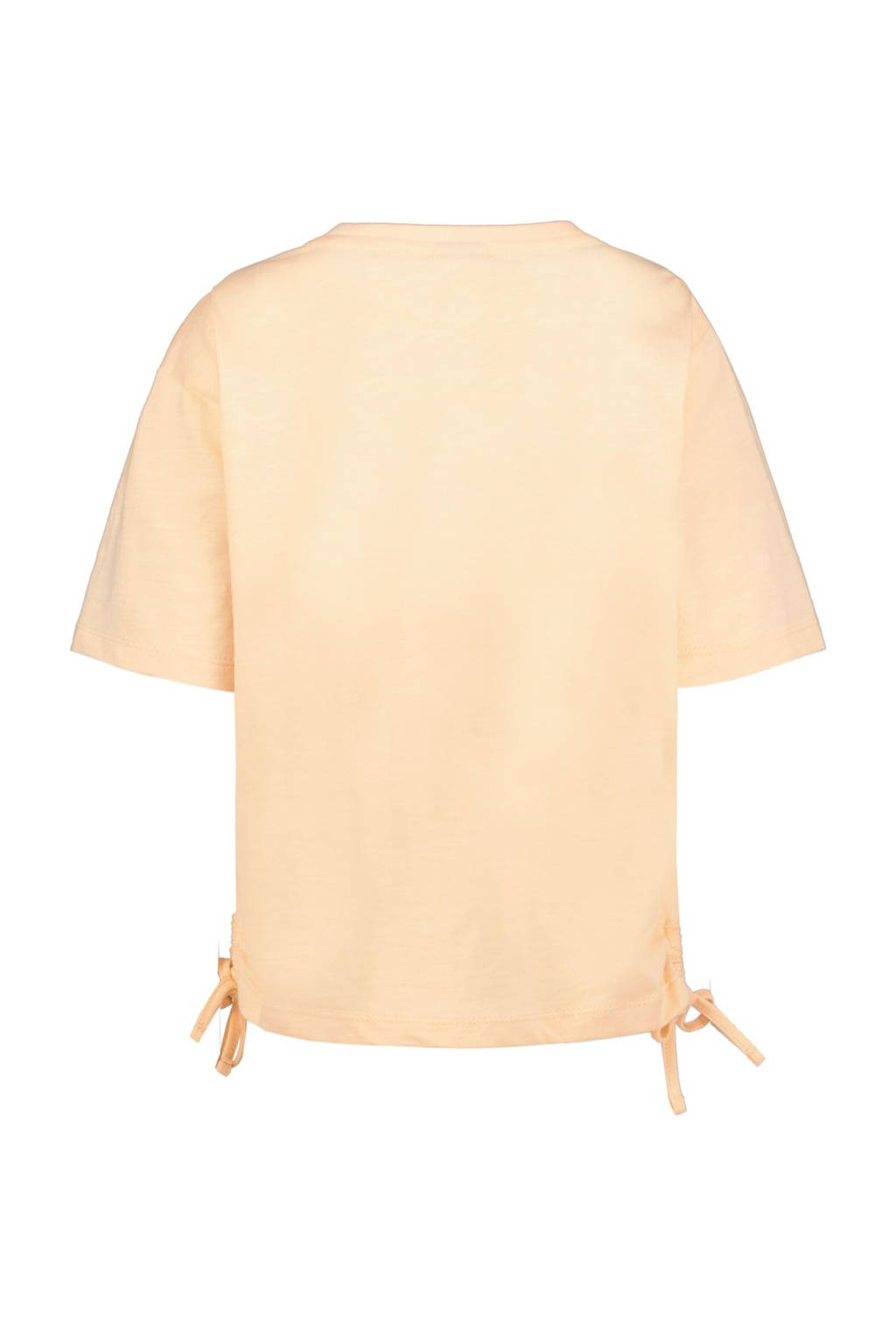 Garcia T-shirt met printopdruk oranje