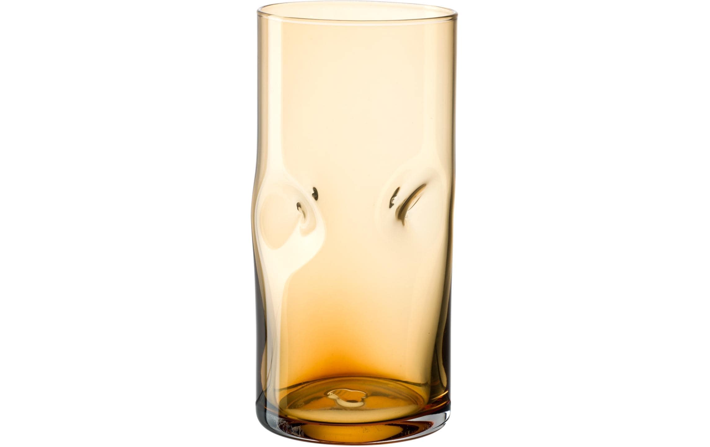 Trinkglas Vesuvio 330 ml, 4 Stück, BernsteinGläser Set
