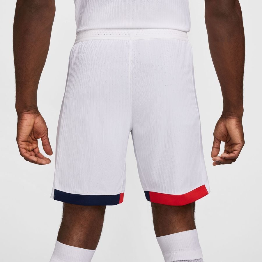 Paris Saint-Germain Short Extérieur 2024/25 Dri-FIT ADV - Blanc/Rouge/Bleu Marine