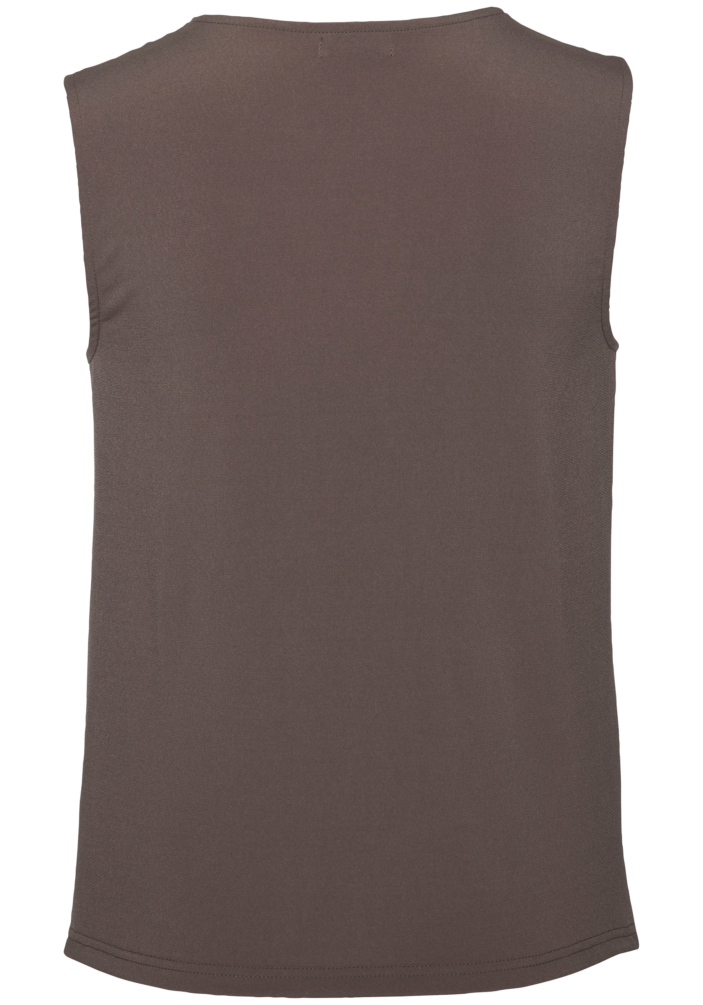 LASCANA Tanktop , aus glatter Jerseyqualität mit Cut-out, elegantes Sommertop, bügelfrei