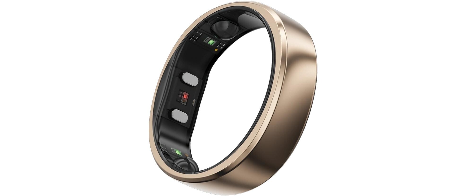 Smart Ring Gen 2 Air Grösse 11 Gold<br>Ultradünner Smart Ring mit Gesundheitsüberwachung