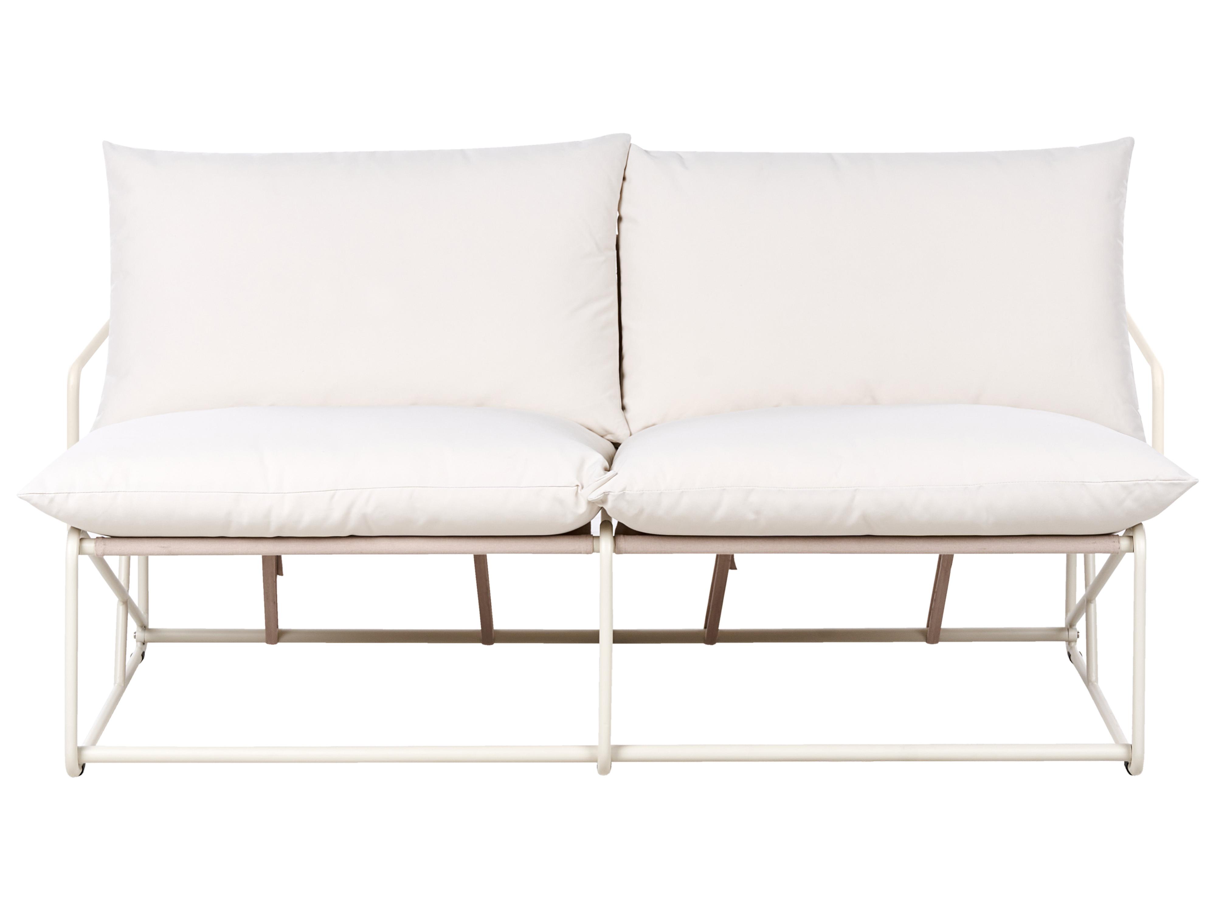 Tuin loungebank 2-zits PONTE Metaal Taupe