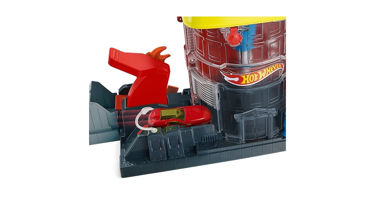 Hot WheelsSuper City Fire House Rescue Play Set Racebaan