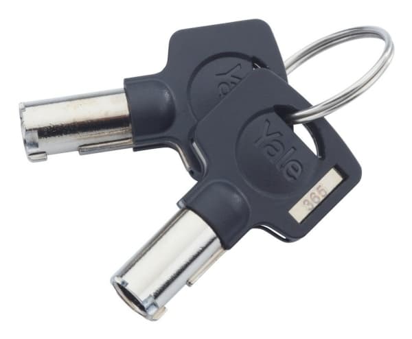 Yale YFC/154/KB1, Bærbar safe, Grå, Nøkler, 5 l, Plast, 354 mm
