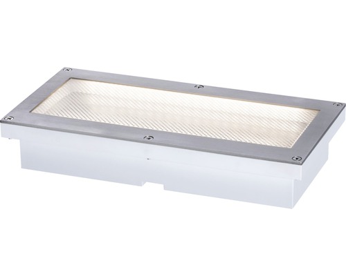 LED Sensor Solar Inbouw Grondspot IP67 1.5W 40 lm 3000K Warm Wit Aron Wit HxBxD 36.5x200x100 mm