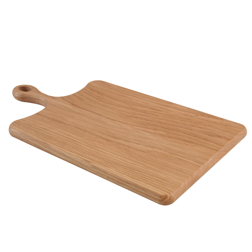 Planche rectangle avec rigole 39,5x21 cm en hêtre T&G Woodware