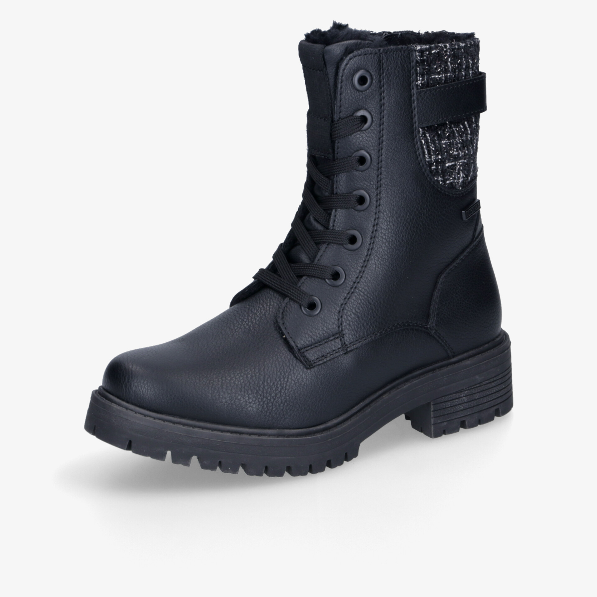 AVIC ADVENTURE Damen Biker Boots schwarz