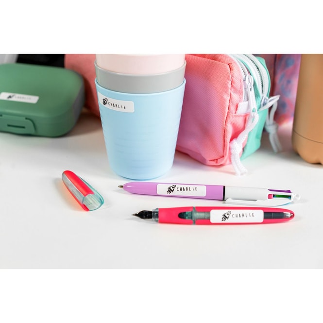 DIY Marky® - Textilstempel - Personalisierbarer Stempel - pink