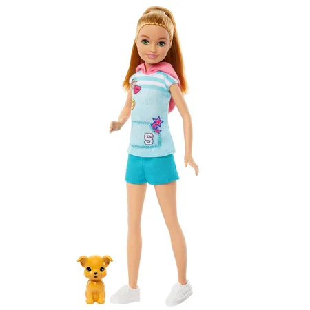 Barbie Stacie-Puppe mit Hündchen, aus Stacie – eine Schwester für alle Fälle