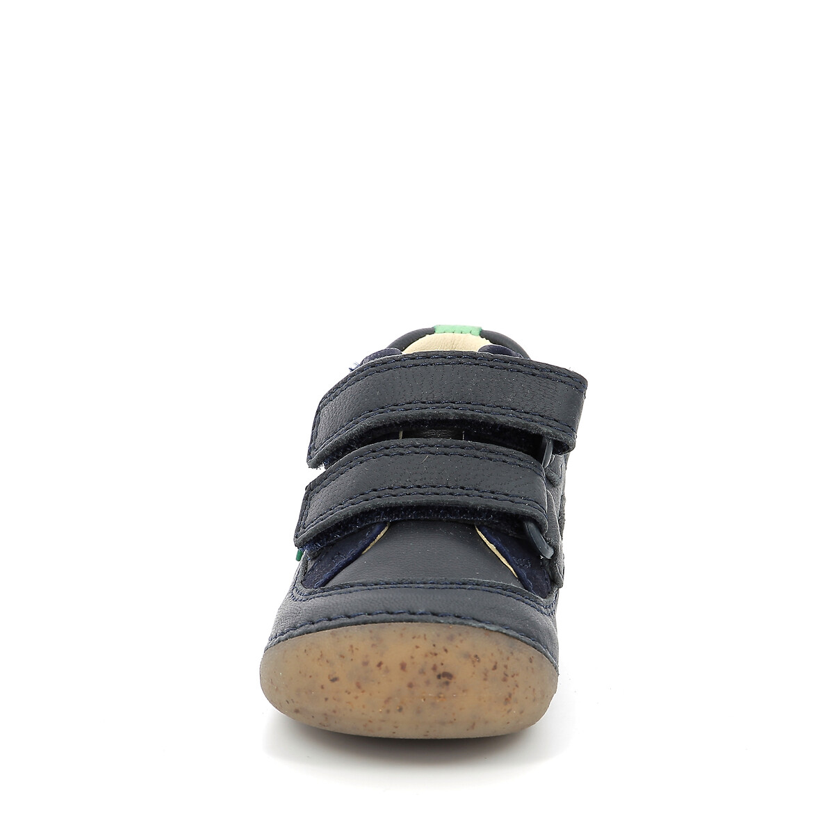 Tênis de couro KICKERS com velcro, Sostankro